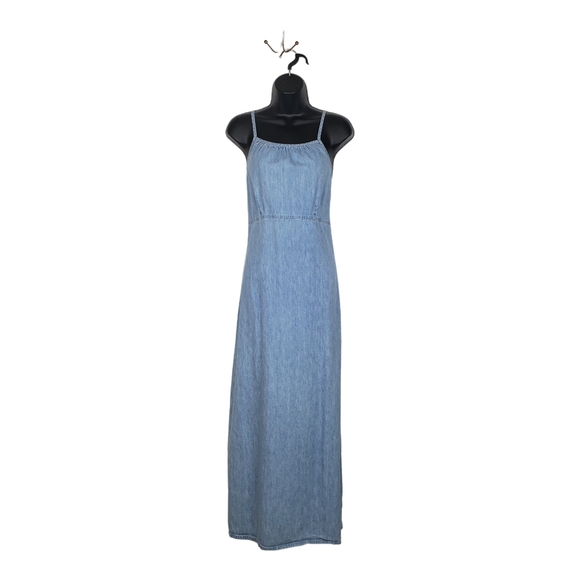 Dresses & Skirts - Vintage Jones Jeans Denim Maxi Dress